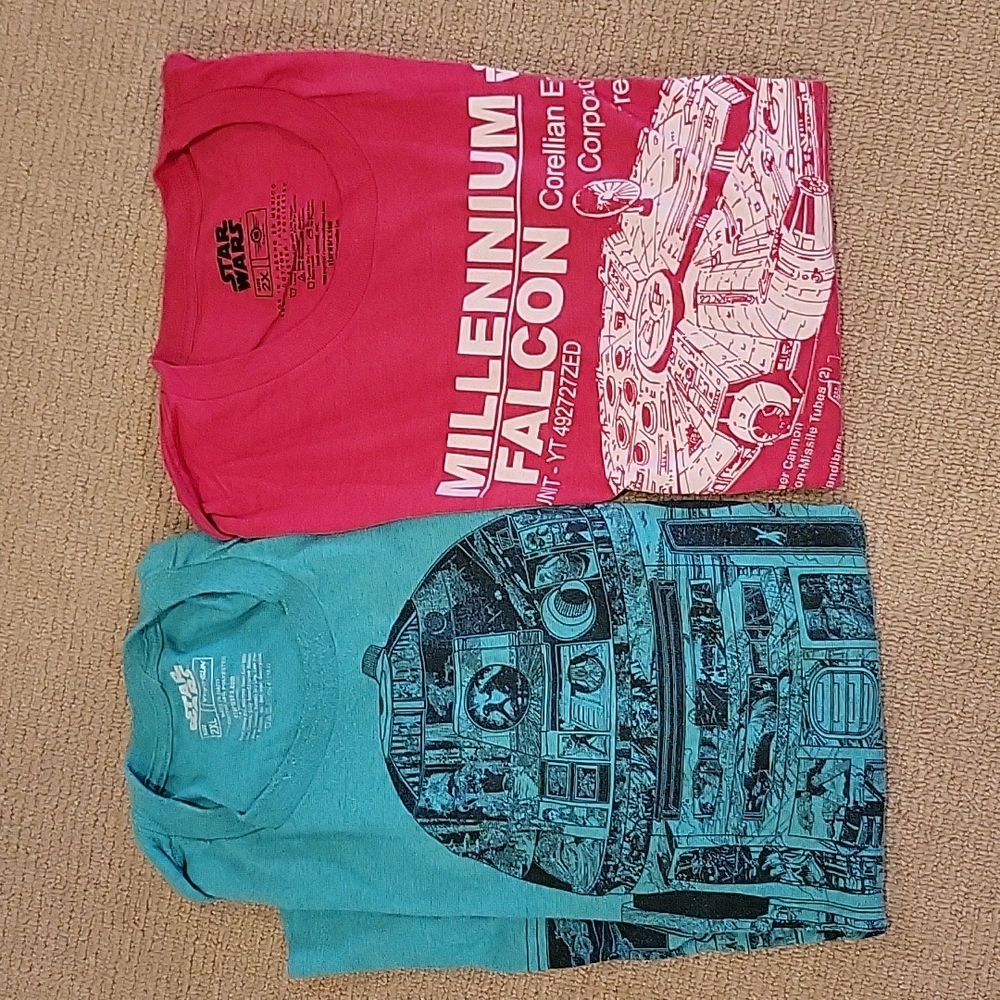 Two Star Wars Tshirts